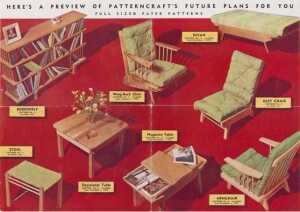 Fred Ward (1900-1990), Patterncraft armchair and ottoman - 7