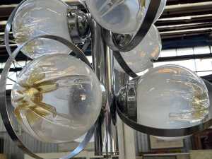 Mid-Century 6 pendant ceiling light - 2