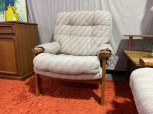 Pair of Danish Deluxe mid-century armchairs - 2