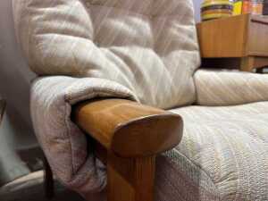 Pair of Danish Deluxe mid-century armchairs - 4