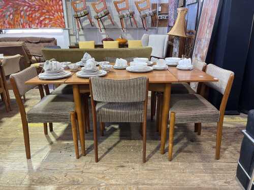Chatley Productions mid century 7 piece dining suite