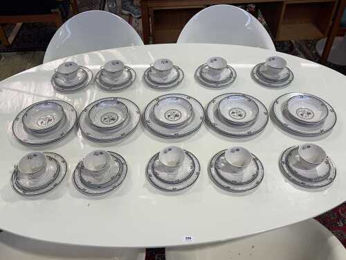 Royal Doulton 'Old Colony' porcelain dinner setting for ten