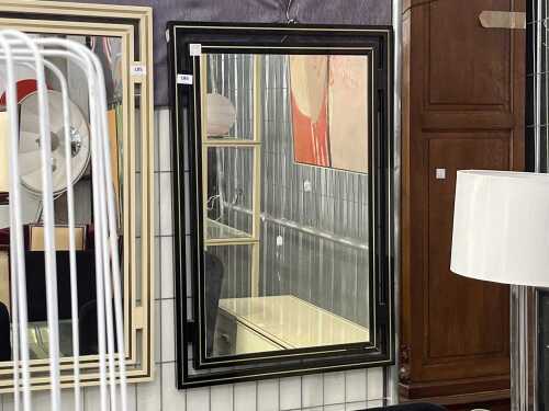 Pierre Vandel wall mirror in black