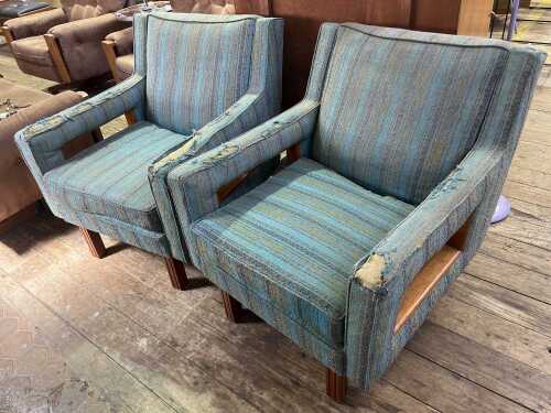 Pair of Australian mid-century lounge chairs, likely Dario Zoureff or Rosando
