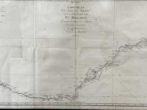 Captain James Cook's map of the East Coast of Australia, 1774