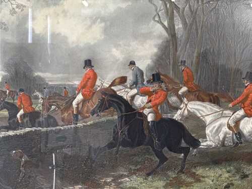 John Frederick Herring Snr (after), Fox-Hunting, Plate 4. The Kill.