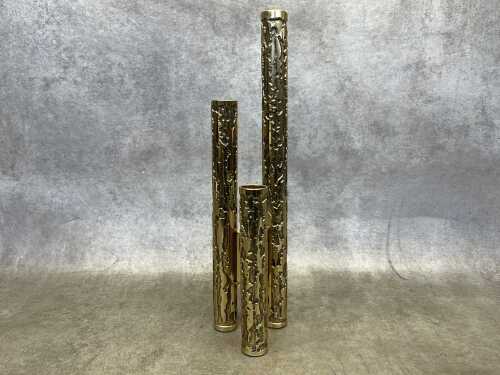 Don Sheil brass candle holder
