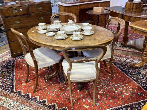 Victorian five piece parlour suite