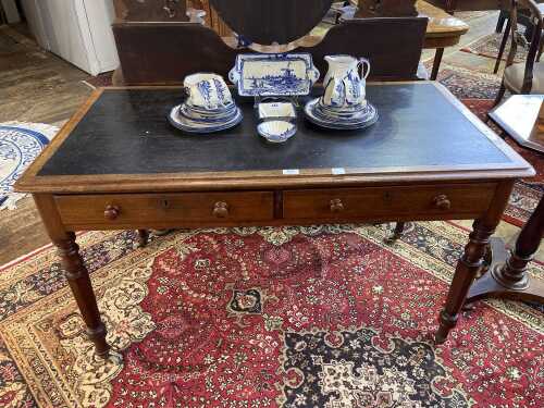 Victorian mahogany writing desk