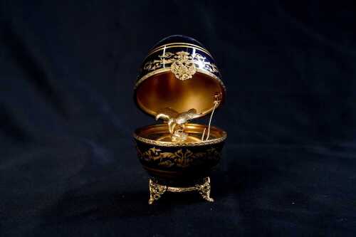 Faberge Limoges limited edition porcelain decorative egg