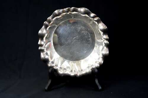 German 800 silver bowl, weight 207g