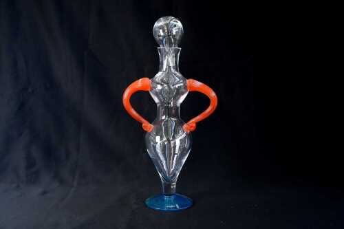 A Kosta Boda Fenix decanter