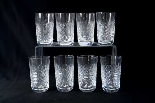 Waterford crystal set of eight highball glasses