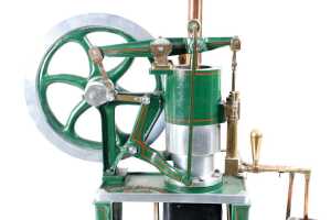 Scale model Rider-Ericsson hot air pump engine