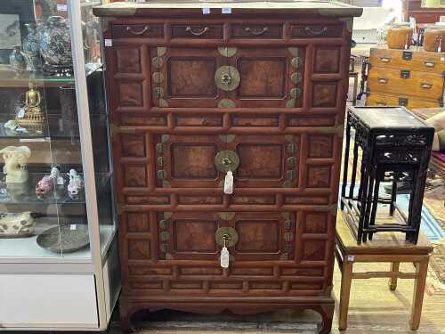 Korean three level tall chest