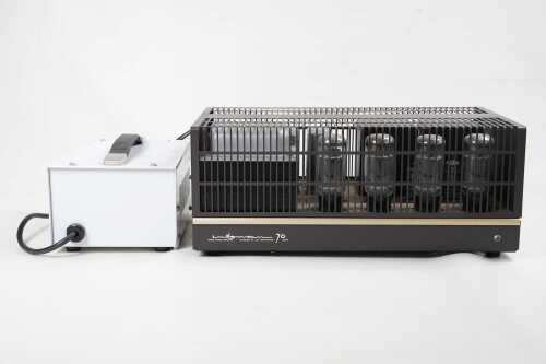 A Luxman stereo control center valve amplifier model CL35II.
