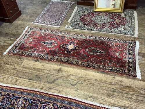 Persian Kashghai handmade wool runner