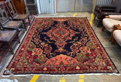 Persian Hamadan handmade wool rug