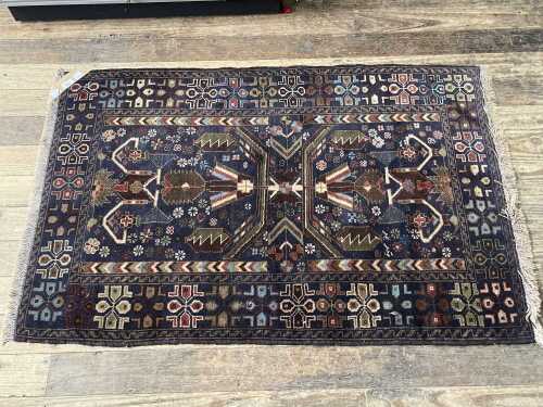 Afghan handmade wool rug