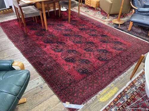 Afghan handmade wool rug
