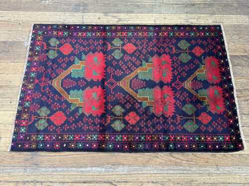 Afghan handmade wool rug