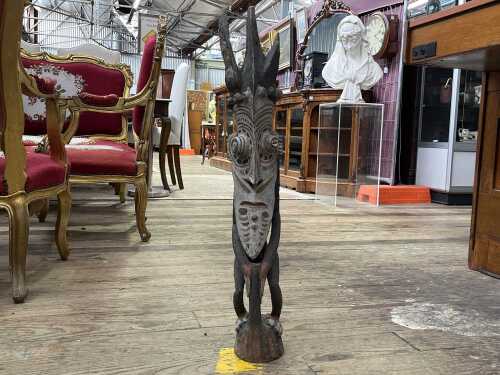 Traditional Papua New Guinea spirit figure.