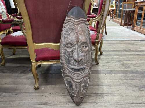 Traditional Papua New Guinea ancestor mask