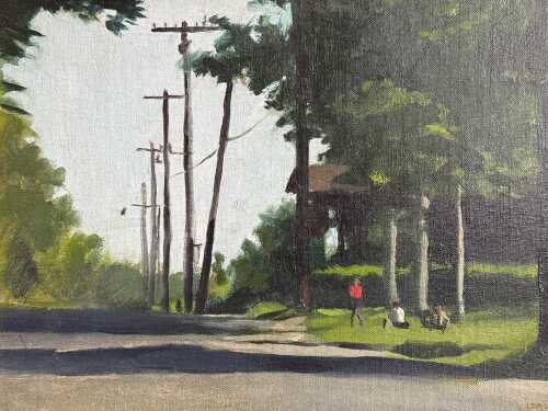 Percival (Percy) Alexander Leason (1889-1959), Sandy Grounds, Staten Island 1947