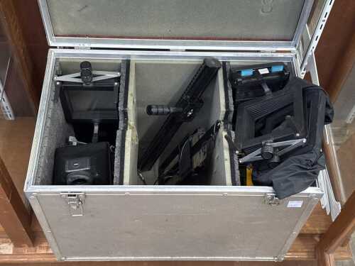Monorail view camera body