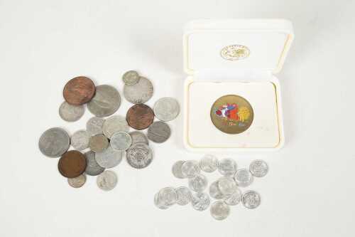 Mostly Australian coins including silver