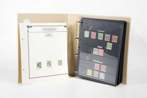 A collection of stamps