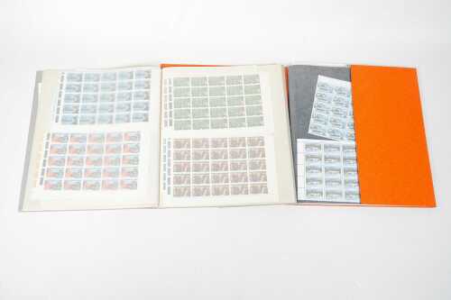 Two folders of Australian decimal stamp sheets