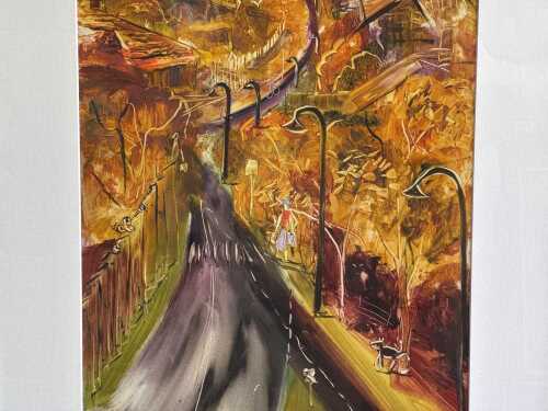 Rose Knight, "how green is my mortgage" city scape