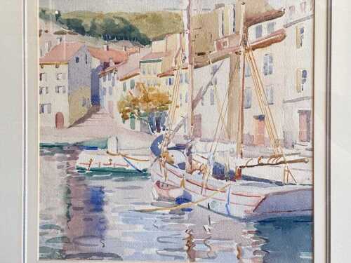 Cyril Leyshon White, Boat Reflections