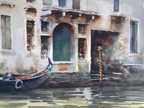 Greg Allen (1958- ), Venetian Tranquility 1990