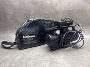 Vintage National video camera and VTR