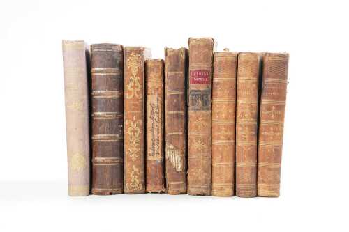 Group of 18th and 19th century travel, geography and history books