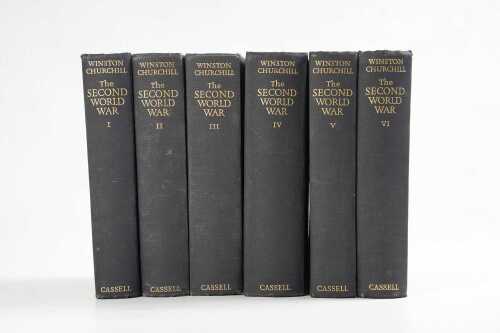 Winston Churchill The Second World War set of six books