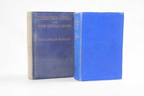 Two antique books on Egypt puplished 1926