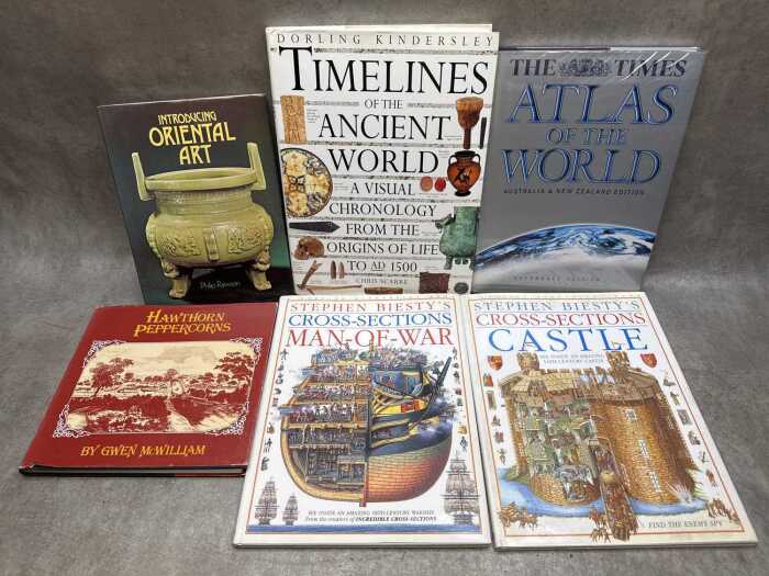 Art, history and geographical reference books