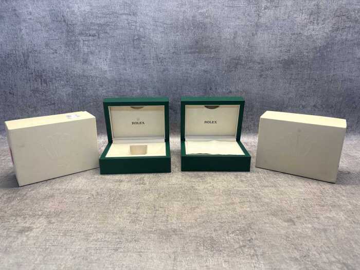 Two Designer style watch boxes