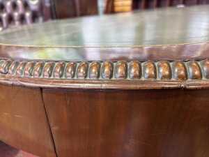A Victorian mahogany drum table, c.1860s - 4