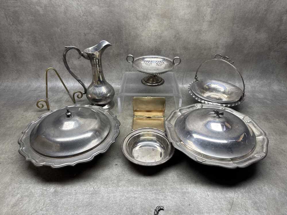 Group of silverware