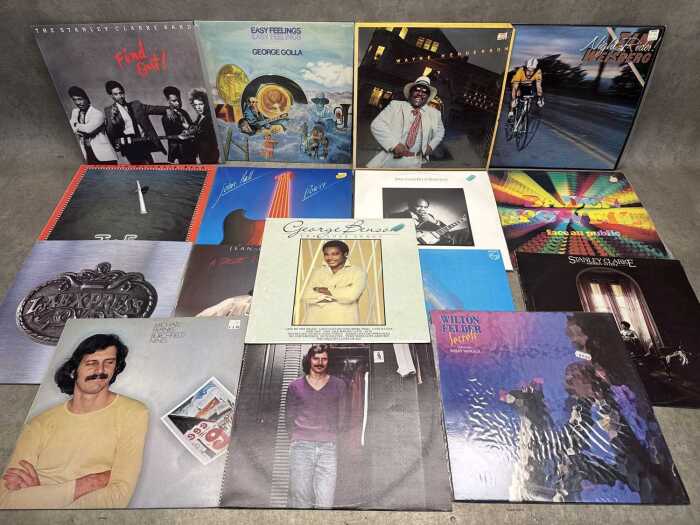 16 jazz vinyl records