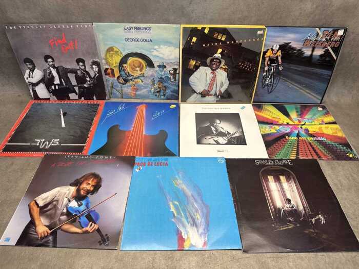 16 jazz vinyl records