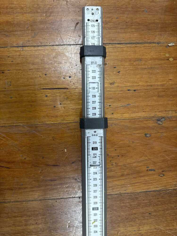 5m Aluminium Measuring staff