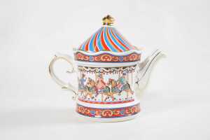 Three Sadler commemorative and novelty porcelain teapots - 2