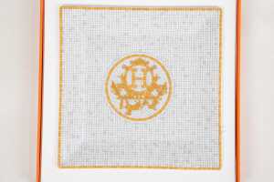 Hermes Mosaique AU 24 poreclain plate - 2