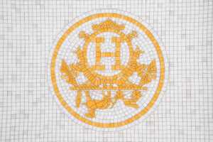 Hermes Mosaique AU 24 poreclain plate - 3