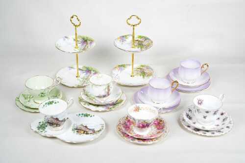 Group of vintage Royal Albert porcelain